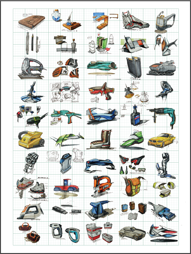 工業手繪/產品手繪效果圖,排版與展示|工業用品/機械|工業/產品|四重人格變態米 - 原創設計作品 