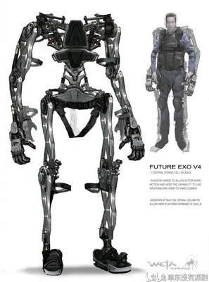 【機動裝甲】機械外骨骼設定P3