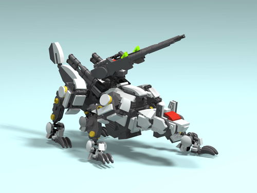 今日moc推薦 鳥叔原創作品 索斯機械獸系列 機動奔狼