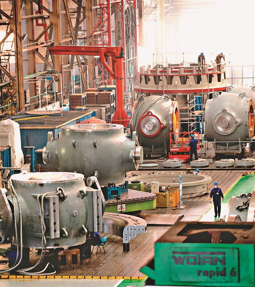 新春走基層 哈電電機 熱火朝天忙生產(chǎn)